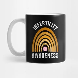 In April We Wear Orange Infertility Awareness Week retro Mug